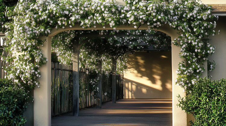 Star Jasmine | Live Plants | Trachelospermum Jasminoides | Fragrant Blooming Evergreen Vine