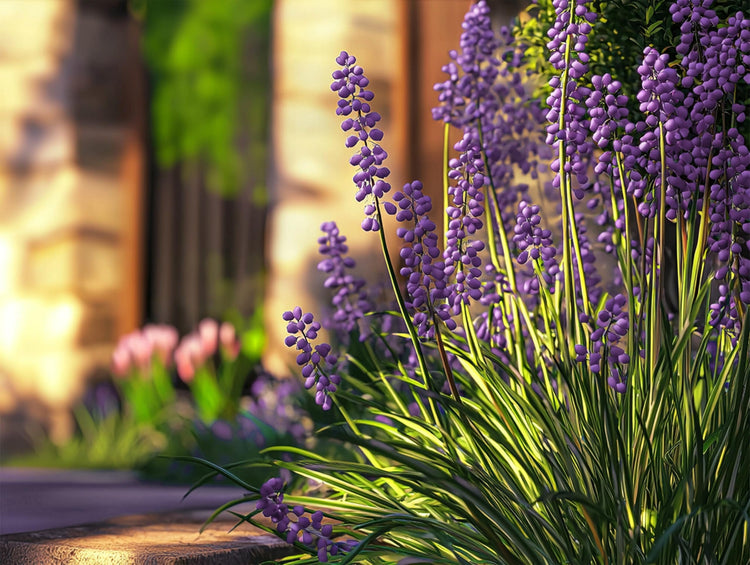 Big Blue Liriope Plants | Live Inch Pots | Liriope Muscari 'Big Blue' | Hardy Ground Cover | Shade Tolerant Grass